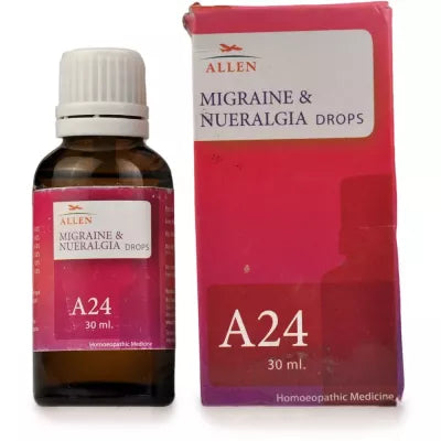A24 Migrane & Neuralgia Drops (30ml)