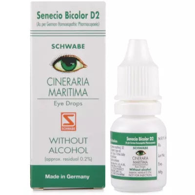 Cineraria Maritima Eye Drops (D2 Without Alcohol) (10ml)