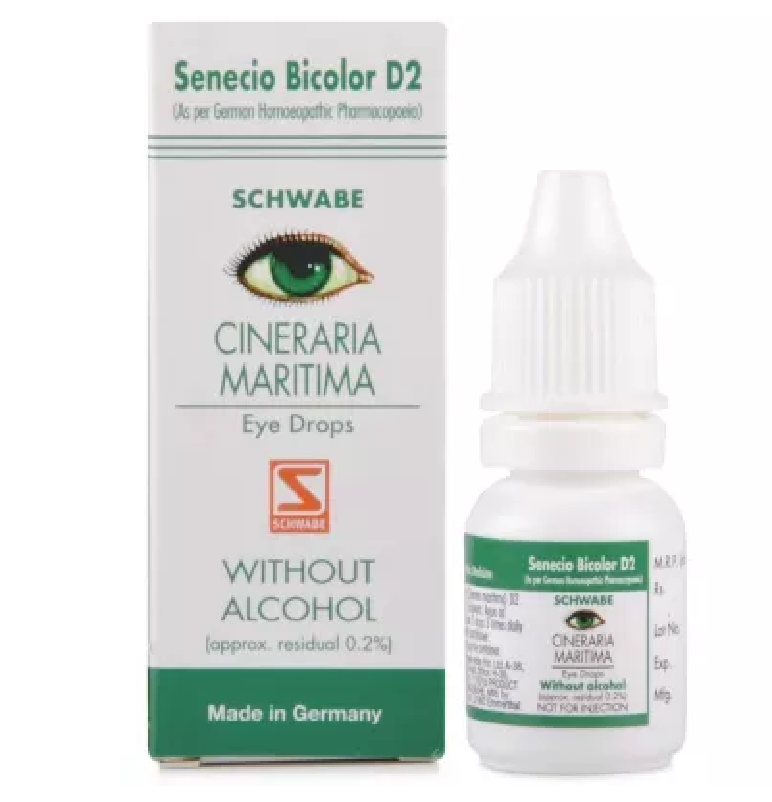Germany Cineraria Maritima Eye Drops (D2 Without Alcohol) (10ml)